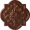Ekena Millwork Bonetti Ceiling Medallion (Fits Canopies up to 5 1/8"), Hand-Painted Copper Penny, 20"OD x 1 3/4"P CM20BOCPS - alternate 1